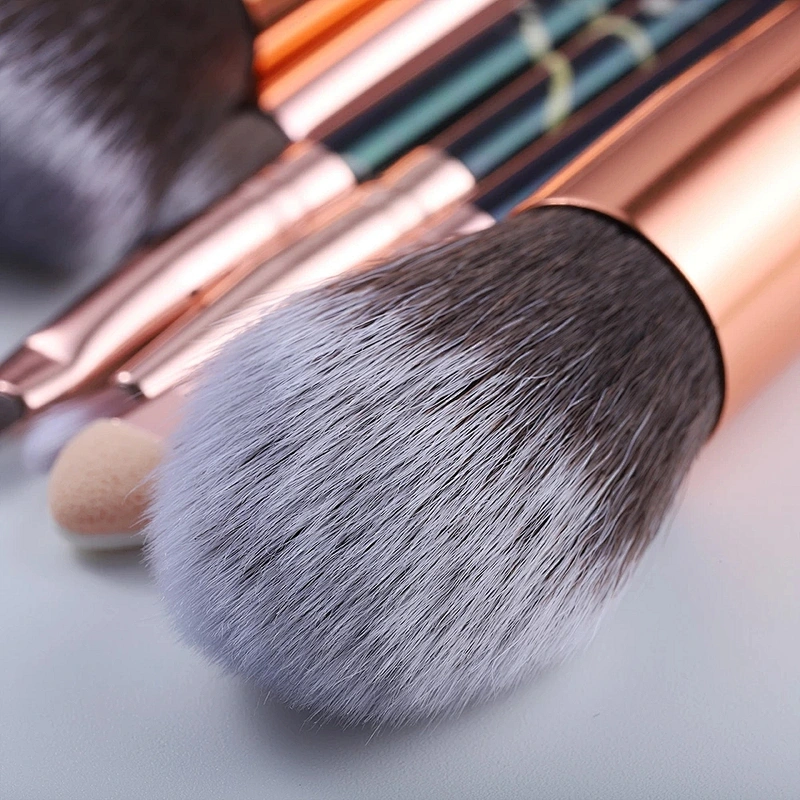 5/10/15Pcs Marble Makeup Brushes Tool Set Cosmetic Powder Eye Shadow Foundation Blush Blending Beauty Make Up Brush Maquiagem