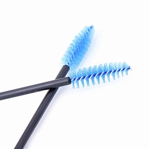 JZG Pink Yellow Black Blue 50pcs/bag Wholesale Disposable Lash Wands Disposable Eyelash Extension Brush Mascara Wands Applicator