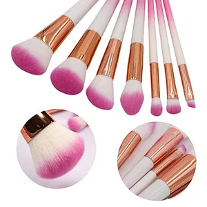 7Pcs Powder Foundation Blending Eye Shadow Blush Cosmetics Beauty Make Up Brush Kits