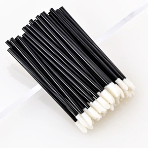 In Stock Disposable Makeup Lip Brush Lipstick Gloss Wands Applicator