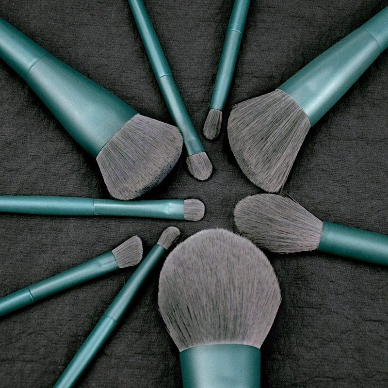 Sialia New Arrival 9pcs Makeup Brush Set Custom Logo High End Personal Cosmetic Tools Brush