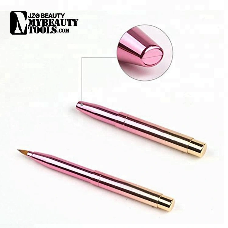 Pink Cosmetics private label cushion liquid makeup powder stick cream plastic lipstick brush applicator