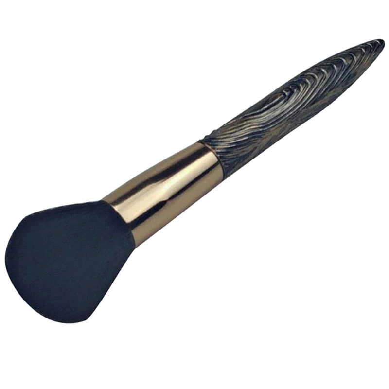 4pcs Mini Makeup brush Set Coffee color Cosmetics Kit high-end Make up Tool Hair Foundation Brushes Kit