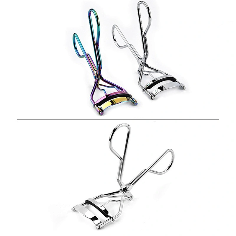 1pcs Rainbow Eyelash Curlers Eye Lashes Curling Clip False Eyelashes Cosmetic Beauty Makeup Tool Metal Accessories