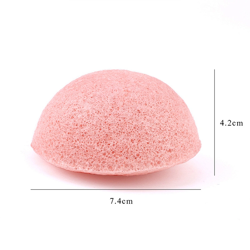 JZG OEM Factory Private Label Skin Care Various Colors Organic Konjac Sponge Facial Cleaning Konjac Sponge Cosmetic Puff