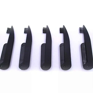 JZG 1pcs Private Label Logo Hot Sale Personal Lady Eyebrow Trimmer Eyebrow Knife With Brow Brush