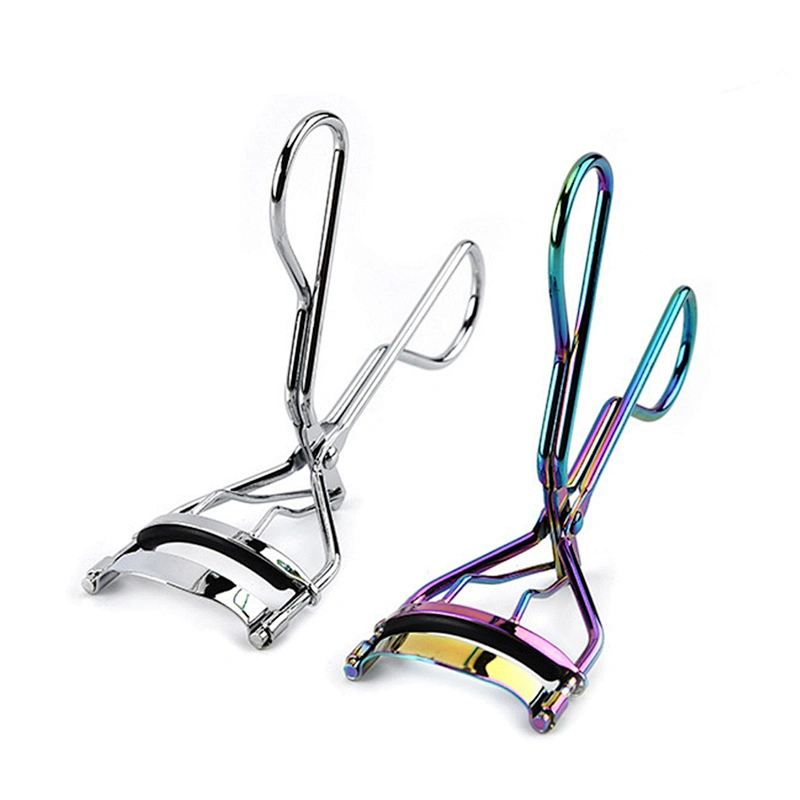 1pcs Rainbow Eyelash Curlers Eye Lashes Curling Clip False Eyelashes Cosmetic Beauty Makeup Tool Metal Accessories