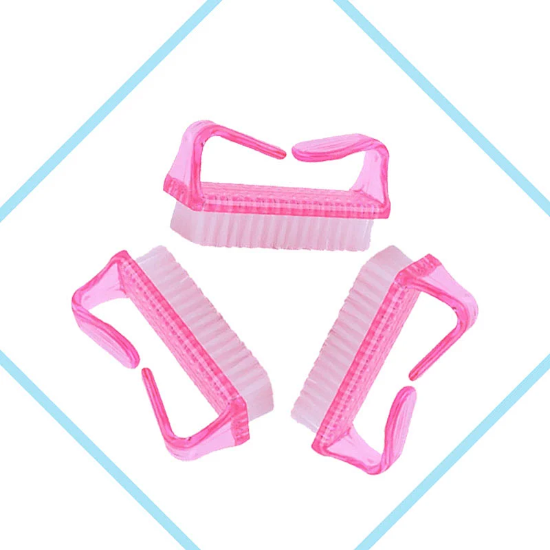 Handle Grip Nail Brush Fingernail Scrub Cleaning Brushes for Toes and Nails Cleaner Pedicure Brushes for Men and Women