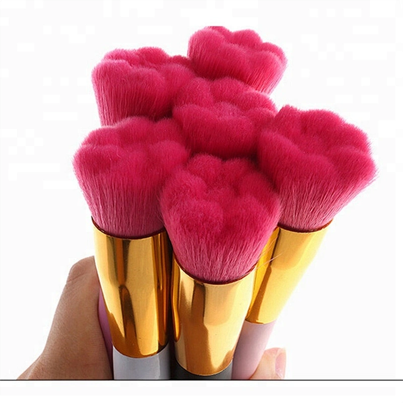 1pcs Cat Claw Cute Face Makeup Brush Loose Powder Super Soft Blush Sculpting Brush Cosmetic Brush Beauty Make Up Tools