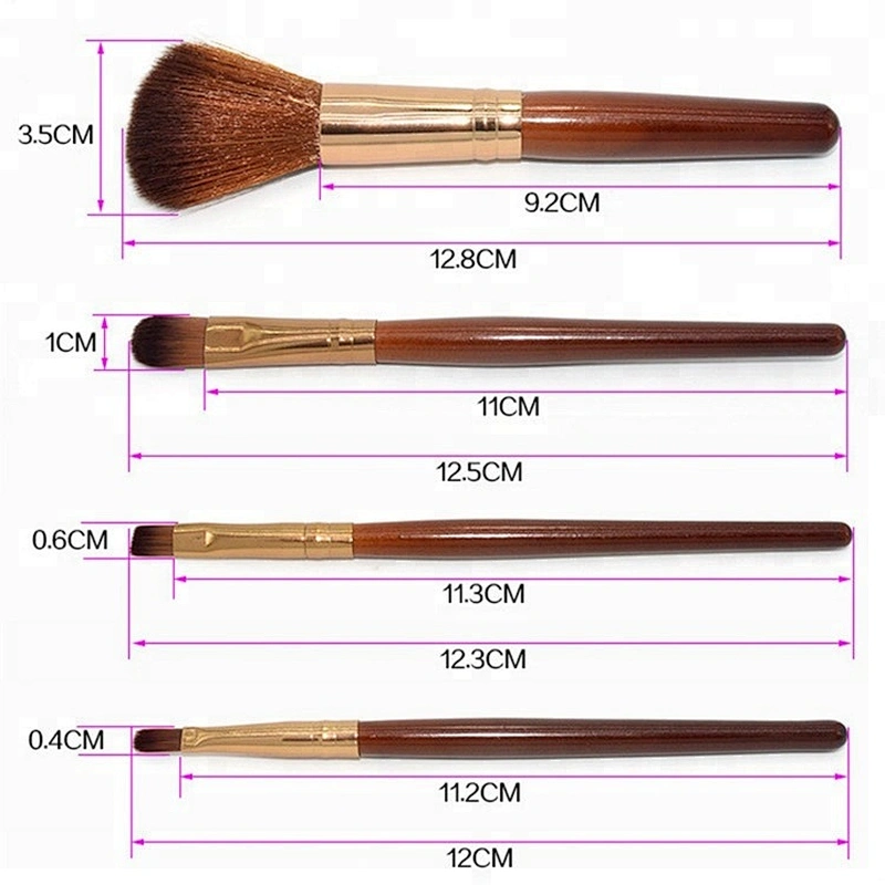 4pcs makeup brushes private label beauty cosmetics tool best selling products 2018 in usa