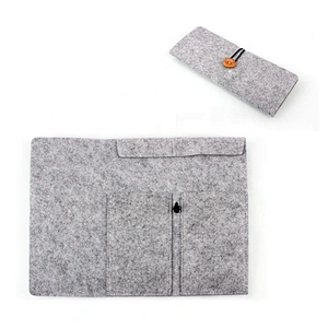 Simple Cosmetic Bag Wool Felt Bag Portable Cosmetic Tool Receiving Bag
