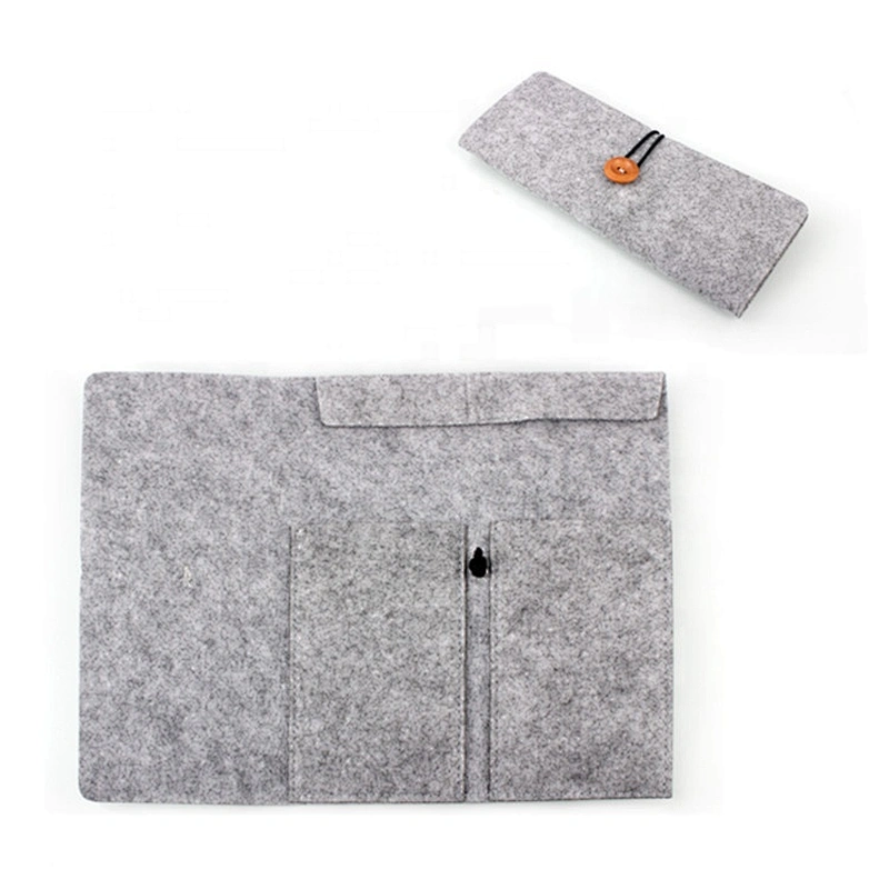 Simple Cosmetic Bag Wool Felt Bag Portable Cosmetic Tool Receiving Bag