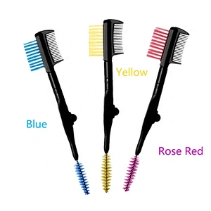Double Sided Mini Eyebrow Brush Eyelash Comb Mascara Separator Beauty Cosmetic Eyebrow Makeup Brushes