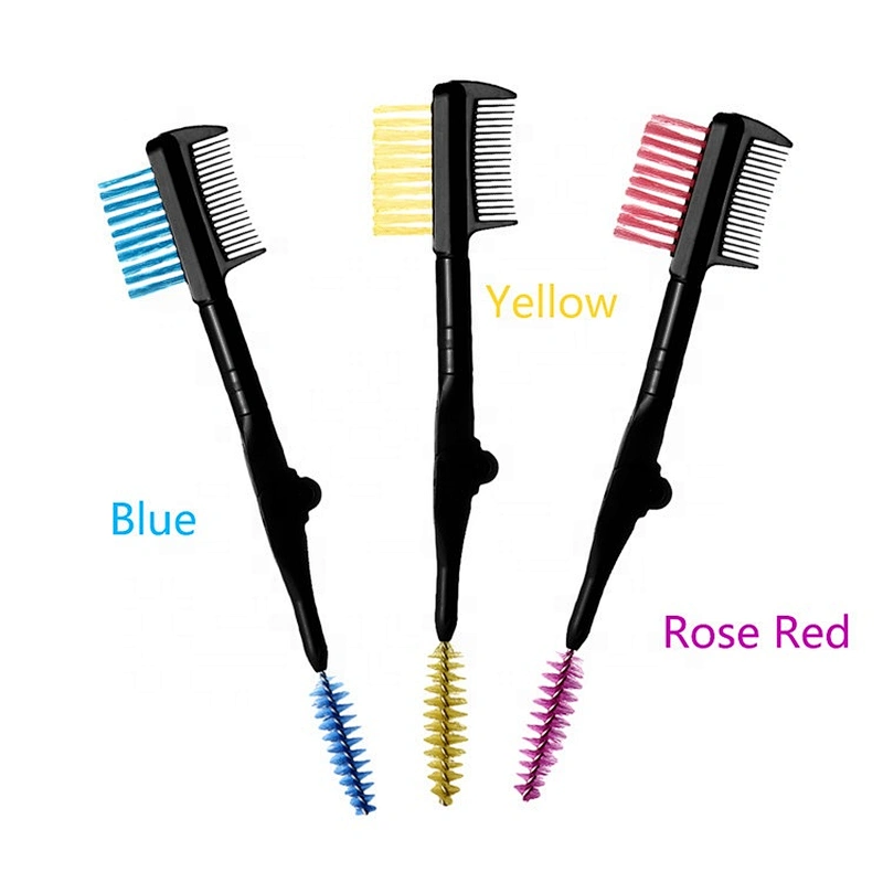 Double Sided Mini Eyebrow Brush Eyelash Comb Mascara Separator Beauty Cosmetic Eyebrow Makeup Brushes