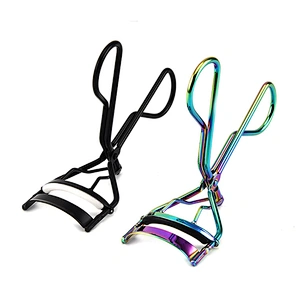 1pcs Rainbow Eyelash Curlers Eye Lashes Curling Clip False Eyelashes Cosmetic Beauty Makeup Tool Metal Accessories