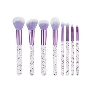 8pcs Makeup Brush Kit Professional Cosmetic Tools Vegan Makeup Brush Set Private Label Custom Logo Natural Pink Makeup Brush set