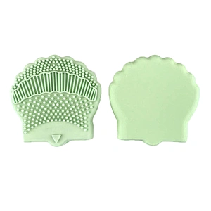 JZG 1pcs Newest Design Custom Easy To Clean Pad Cleaning Tool Mini Multi-color Silicone Makeup Brush Cleaner