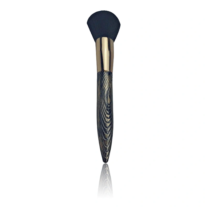 4pcs Mini Makeup brush Set Coffee color Cosmetics Kit high-end Make up Tool Hair Foundation Brushes Kit
