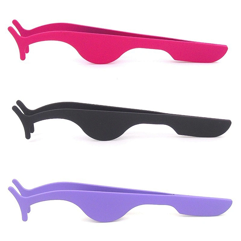 7 Color Optional False Eyelashes Tweezer Fake Eyelash Extension Applicator Clamp Eye Lash Remover Curler Auxiliary Makeup