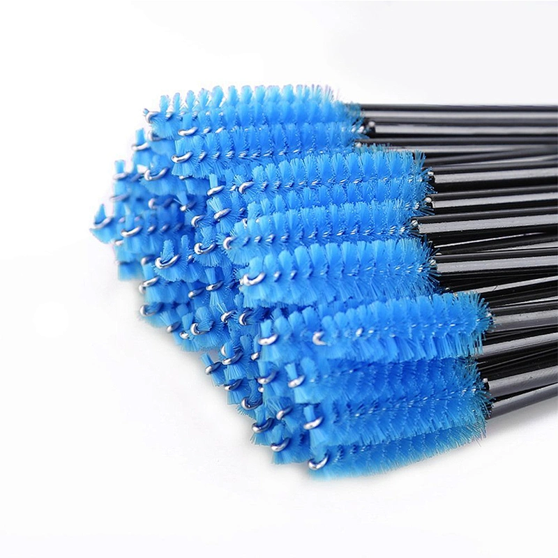 JZG Wholesale 50pcs/bag Disposable Eyelash Curler Mascara Wands One Time Use Eyelash Brush Applicator