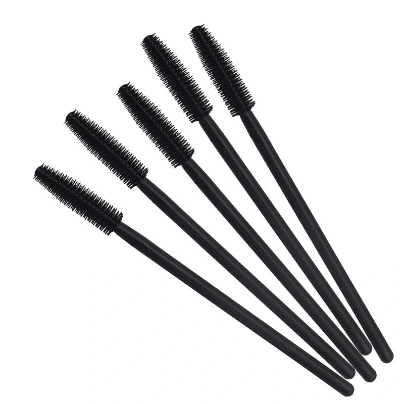 Silicone Head Mascara Wands Eyelash Brush Disposable Private Label Mascara Wand For Lash