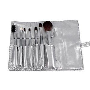 professional 7pcs makeup brush sets with makeup bag