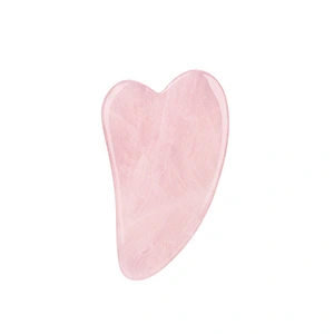New Custom Facial Scraping Massage Jade Stone Rose Quartz Gua Sha Tool
