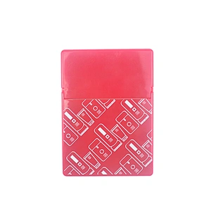 Customized Logo Folding Travel Pocket Cosmetic Mirror With 50 makeup oil-absorbing paper