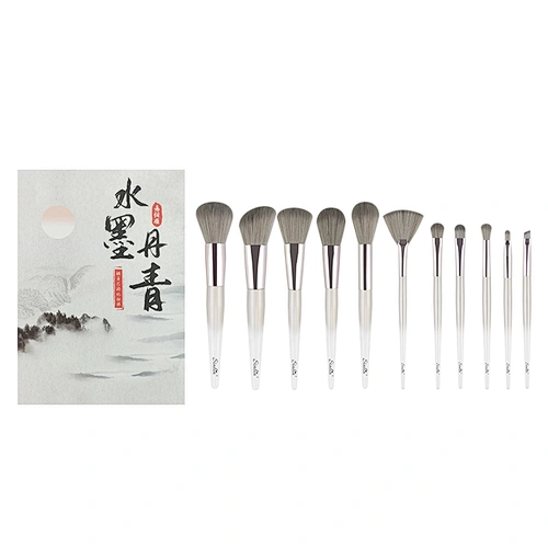 11pcs Makeup Brushes Tool Cosmetic Professional Eye Shadow Blush Foundation Blending Blush Face Shading Beauty Make up brush kit