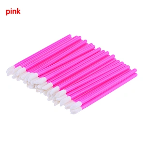 JZG Wholesale One-off White Disposable Makeup Applicator Cosmetic Brushes for Facial Eyelash Lip Gloss Wands Application