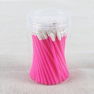 Disposable Makeup Lipstick Stick Wands Liner Lip Gloss Brush Eyelash Applicator
