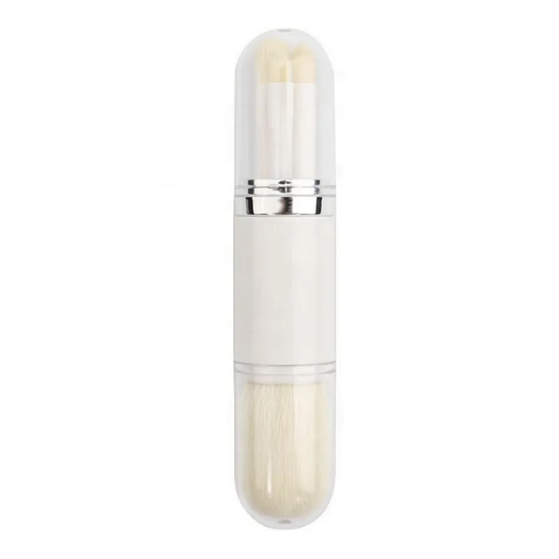 Double-headed Retractable Makeup Brush High Quality Powder Eyeshadow Eyelash Brush Cosmetic Tool