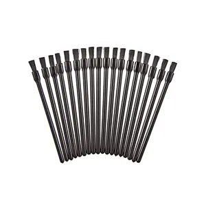 100pcs Disposable Lip Brush Lipstick Gloss Wands Applicator Made of Plastic and Nylon Hair Makeup Brush