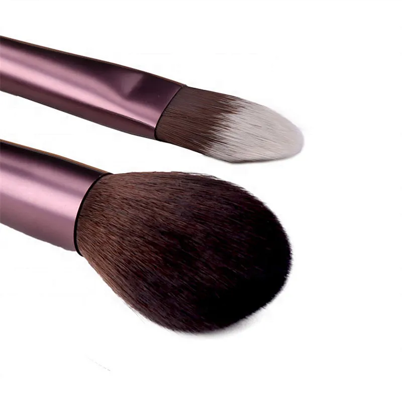 Log color cosmetic brushes 5pcs makeup brushes set