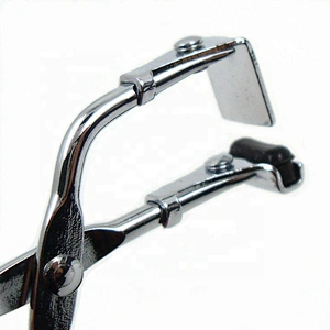 Private Label Eyelash Curler Folded False Eyelash Aids Nature Curl Steel Makeup Tools