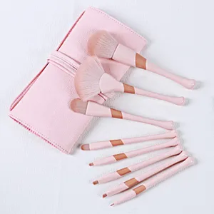 8pcs/set Makeup Brushes for Blending Foundation Powder Eyeshadow Synthetic Makeup Brush Beauty Tools