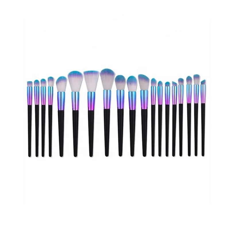 professional custom 19pcs makeup brush set