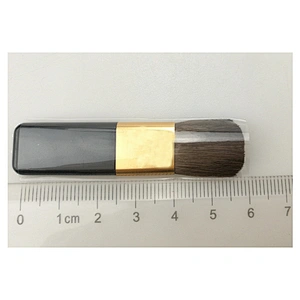 JZG Vegan High Quality Cheap Small Flat Beauty Makeup Foundation Blush Brush
