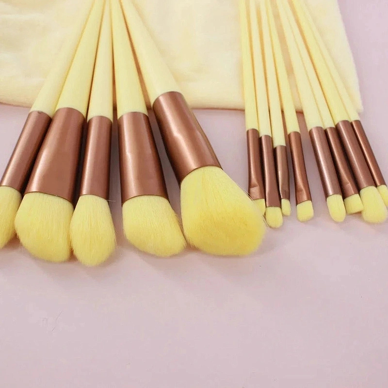 13Pcs Makeup Brush Set bag Foundation Powder Eyebrow Eyeshadow Blending Blush Brush Beauty Make Up Kit Tool