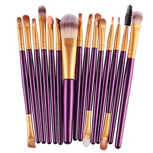 6/15/20Pcs Makeup Brushes Pro Pink Brush Set Powder EyeShadow Blending Eyeliner Eyelash Eyebrow Make up Beauty Cosmestic Brushes