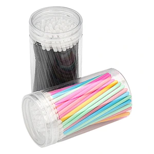 Wholesale Disposable Lip Applicator Lipstick Gloss Wands Flocked Head Lipstick