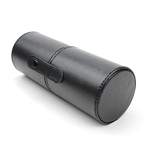 Hot PU leather travel cosmetics portable tools makeup brushes holder
