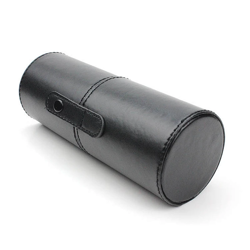 Hot PU leather travel cosmetics portable tools makeup brushes holder