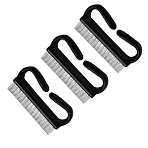 HOT sale Nail design Cleaning After File plastic Manicure Pedicure cleaning nail Brush