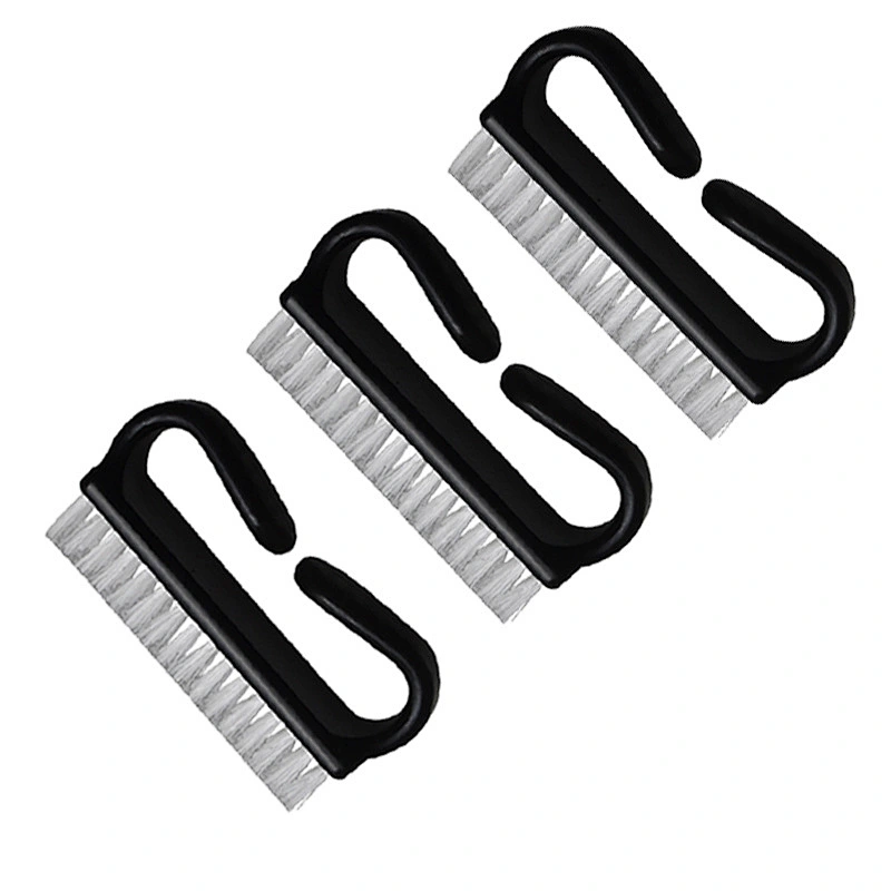HOT sale Nail design Cleaning After File plastic Manicure Pedicure cleaning nail Brush
