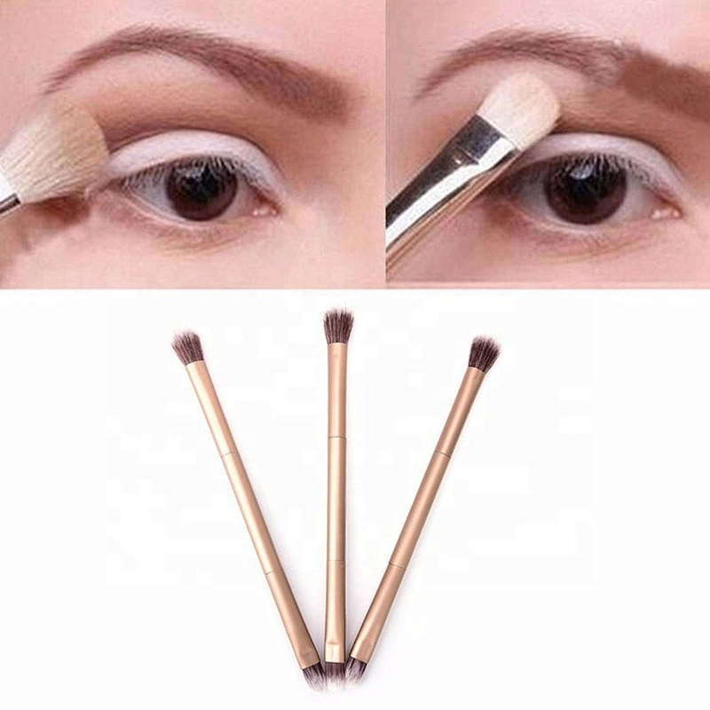 Double-Ended Eye Shadow Brush  New Professional Makeup Eye Powder Foundation Eyeshadow Makeup Brush Tool