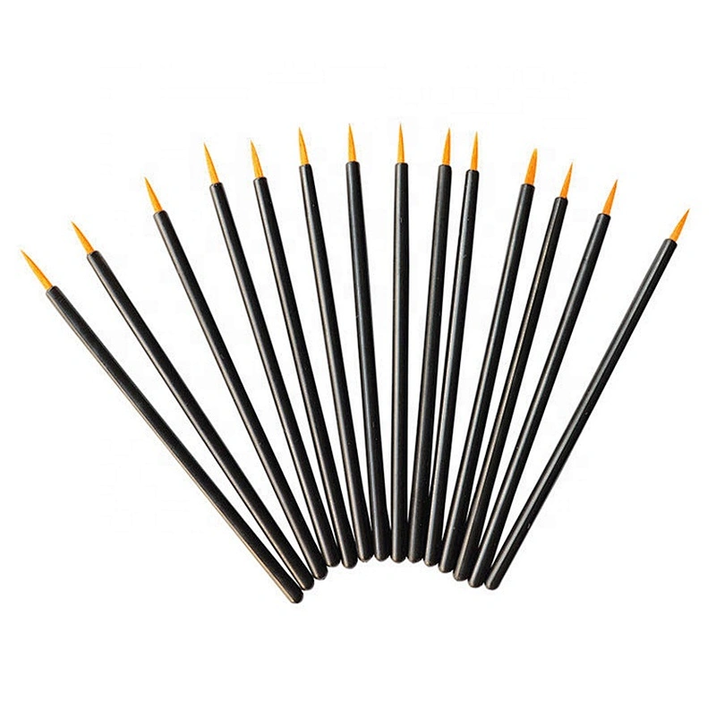 Disposable liquid eyeliner brush lip liner brush mini portable concealer lipstick brush