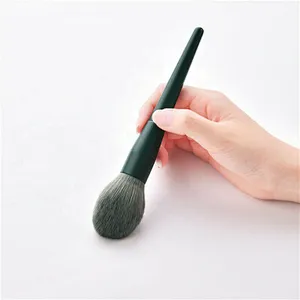 11pcs/set Synthetic Hair High-end Wooden Handle Makeup Brushes Set Beauty Cosmetics Tools