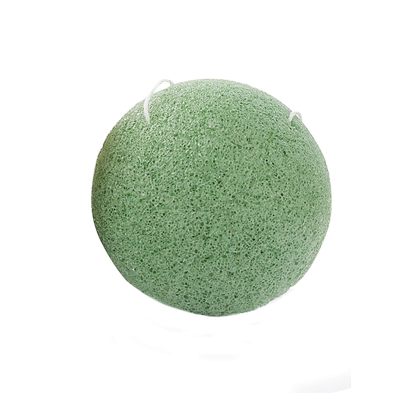 JZG Wholesale 100% Natural Skin Care Various Colors Water Drop Shape Pure Natural Konjac Face Sponge For Facial Cleaning Pad