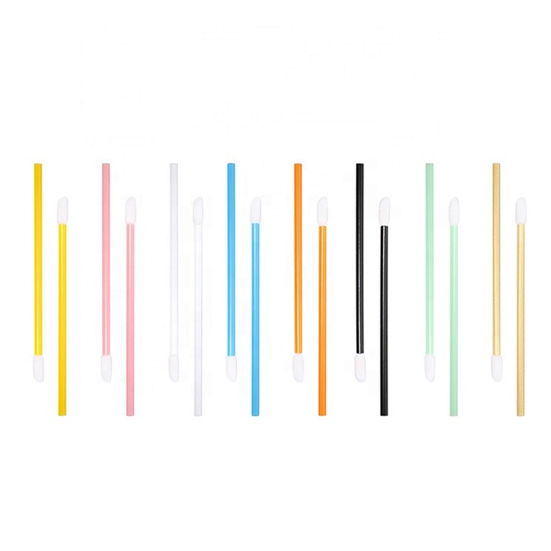 50/100pcs disposable lip brush stick portable lip glaze makeup brush beauty tools